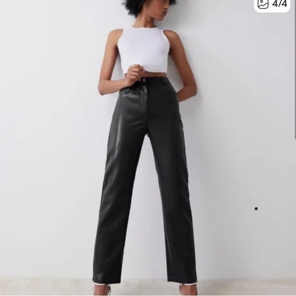 Aritzia Wilfred Melina Vegan Leather Pants Womens 2